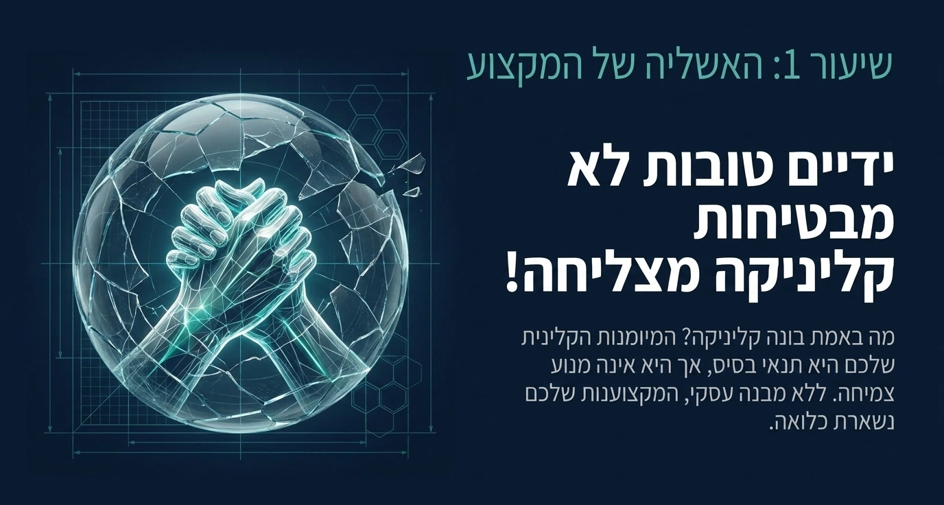 שקופית שיעור 1 מתוך מצגת הקורס